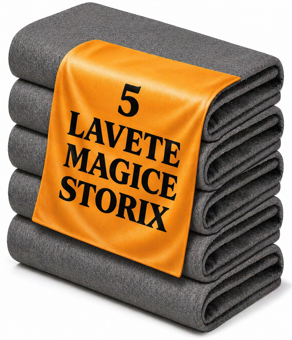 Set 5 Lavete Magice din Microfibră - STORIX