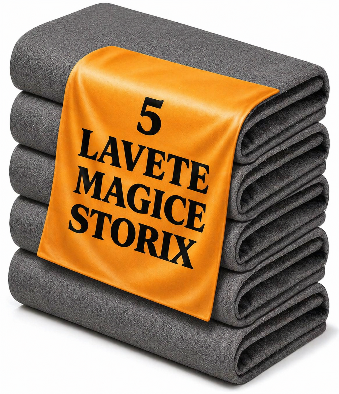 Set 5 Lavete Magice din Microfibră - STORIX