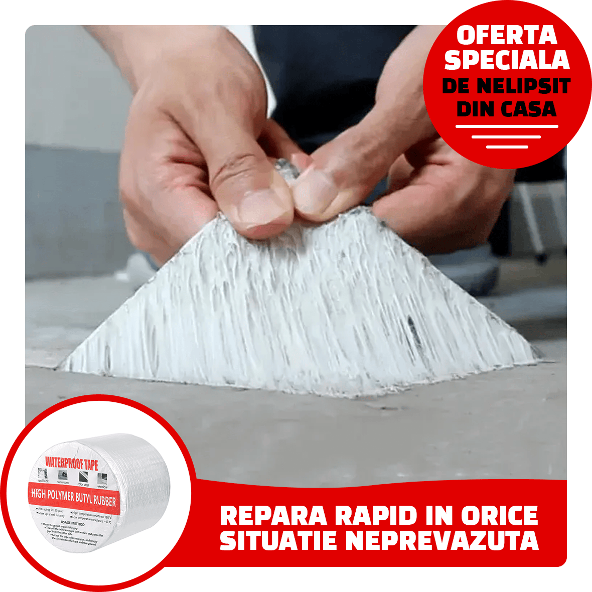 Banda Reparatoare Adezivă