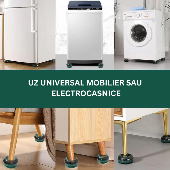 PICIORUȘE ANTI-VIBRAȚII UNIVERSALE PENTRU ELECTROCASNICE ȘI MOBILIER